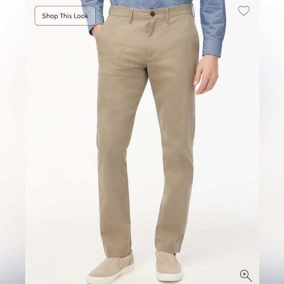 J crew warm stone Straight-fit TruTemp365® chino pant - Picture 1 of 4